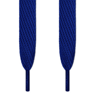 Super wide blue shoelaces