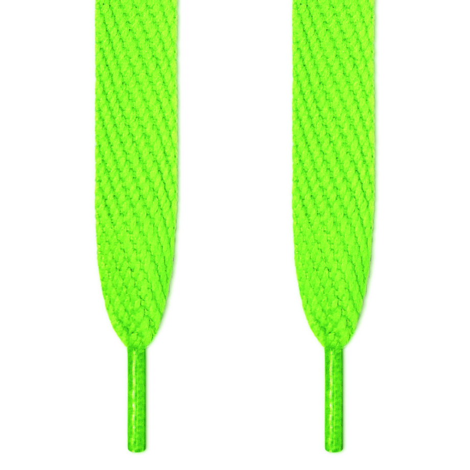 neon green shoe strings