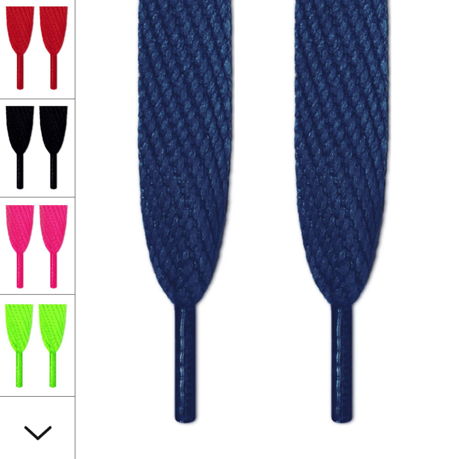 nike navy blue shoe laces