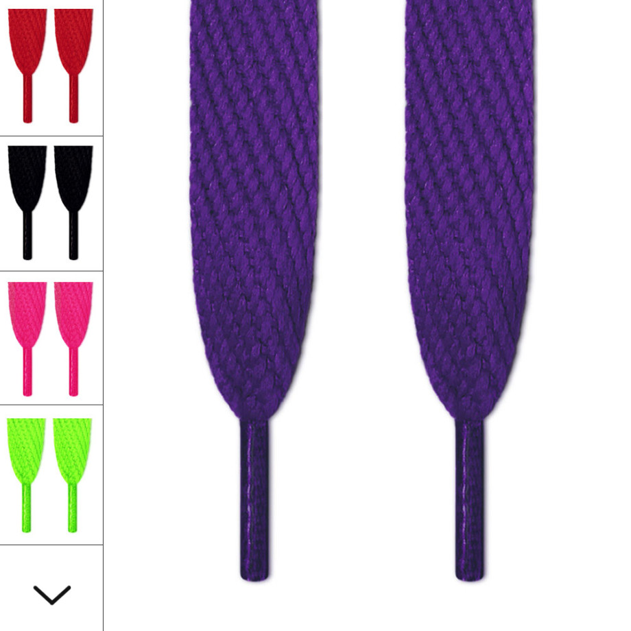 Purple laces for trainers hotsell