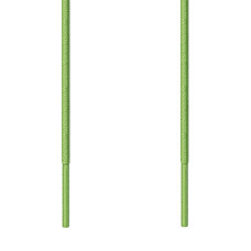 Round dress lime shoelaces