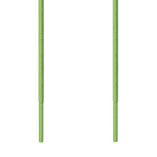 Round dress lime shoelaces