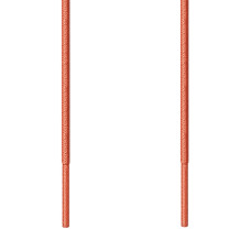 round dress orange shoelaces