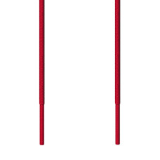 round dress red shoelaces