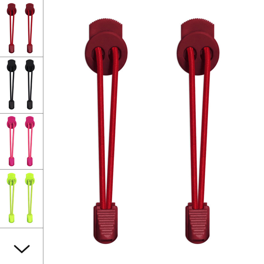 Buy Elastic Lock Red Shoelaces Here
