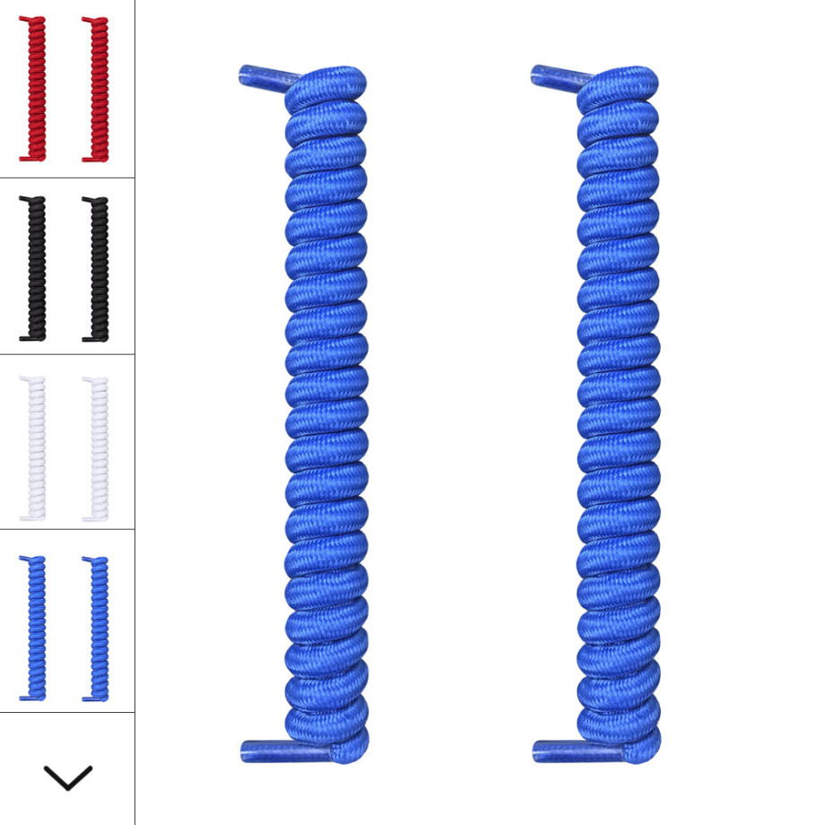Coil shoelaces hot sale