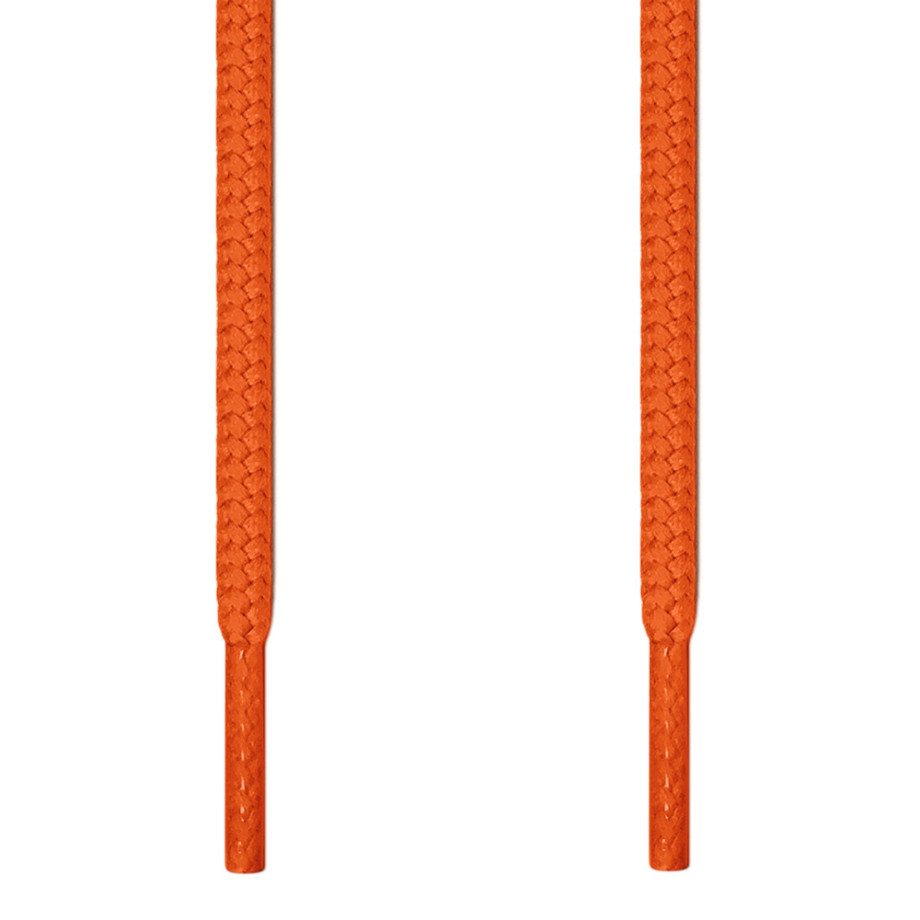 orange round laces