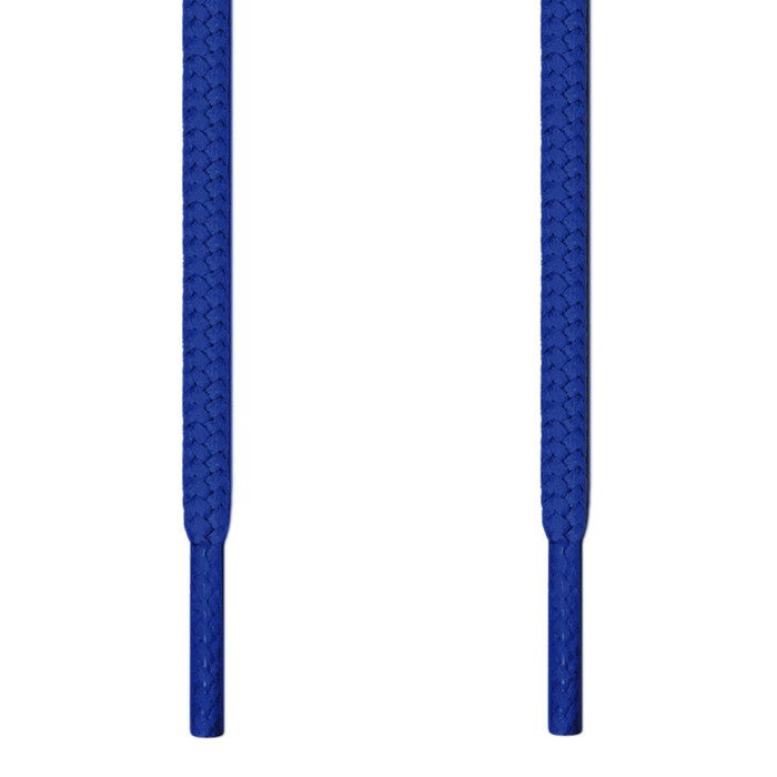 blue round shoelaces