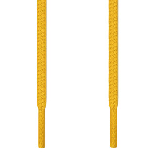 Round yellow shoelaces