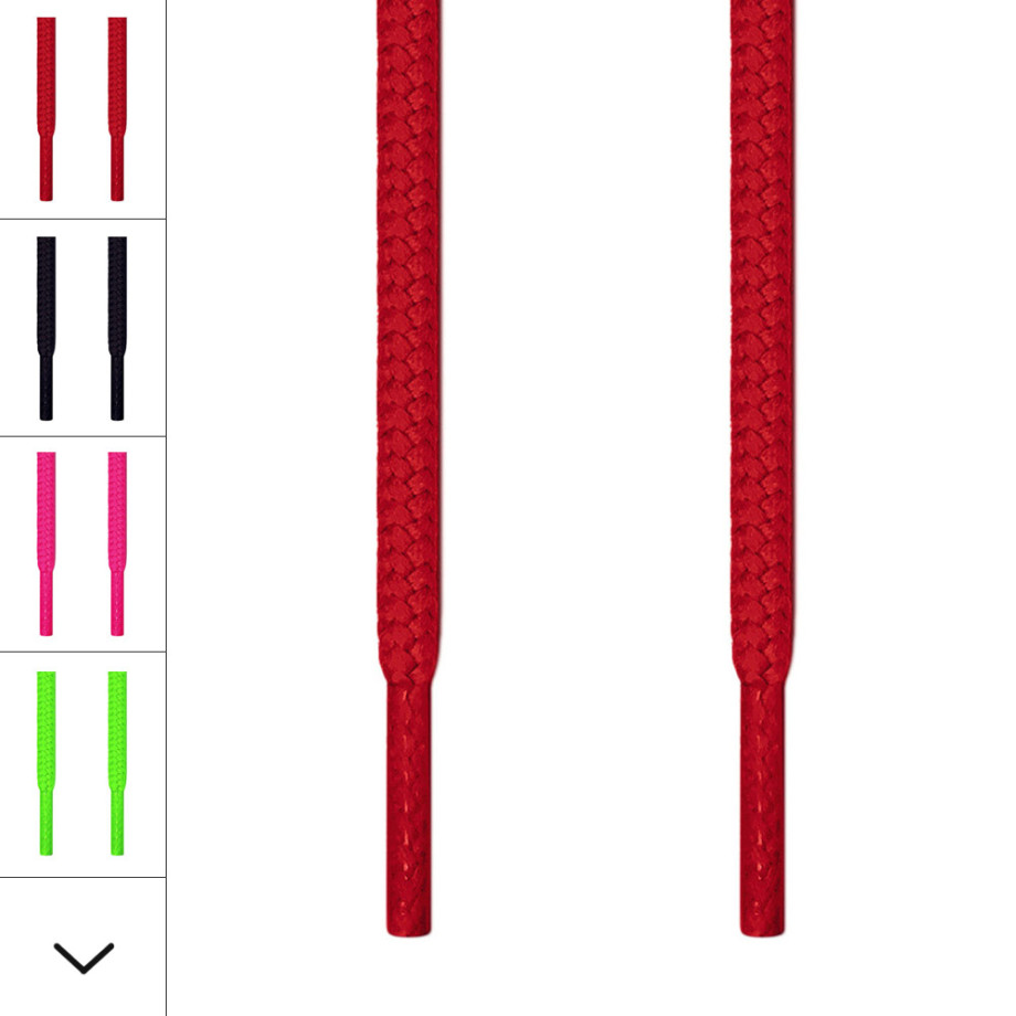 Red shoe laces round online