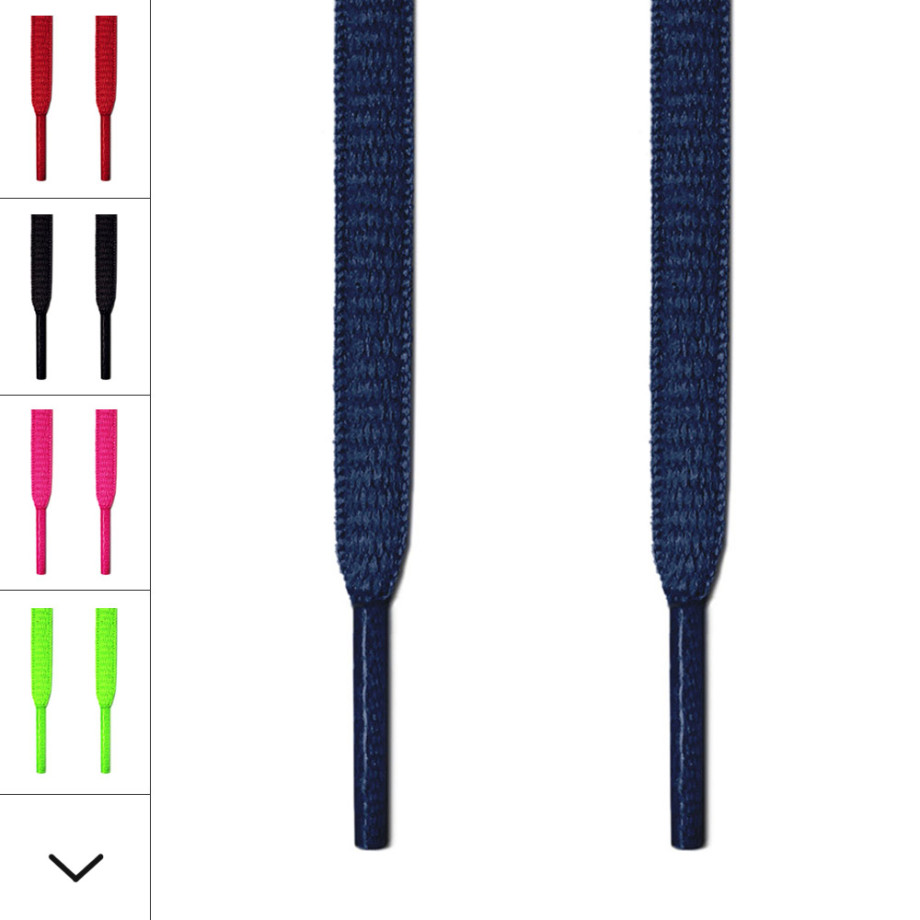 Oval Navy Blue Shoelaces ← Superior 