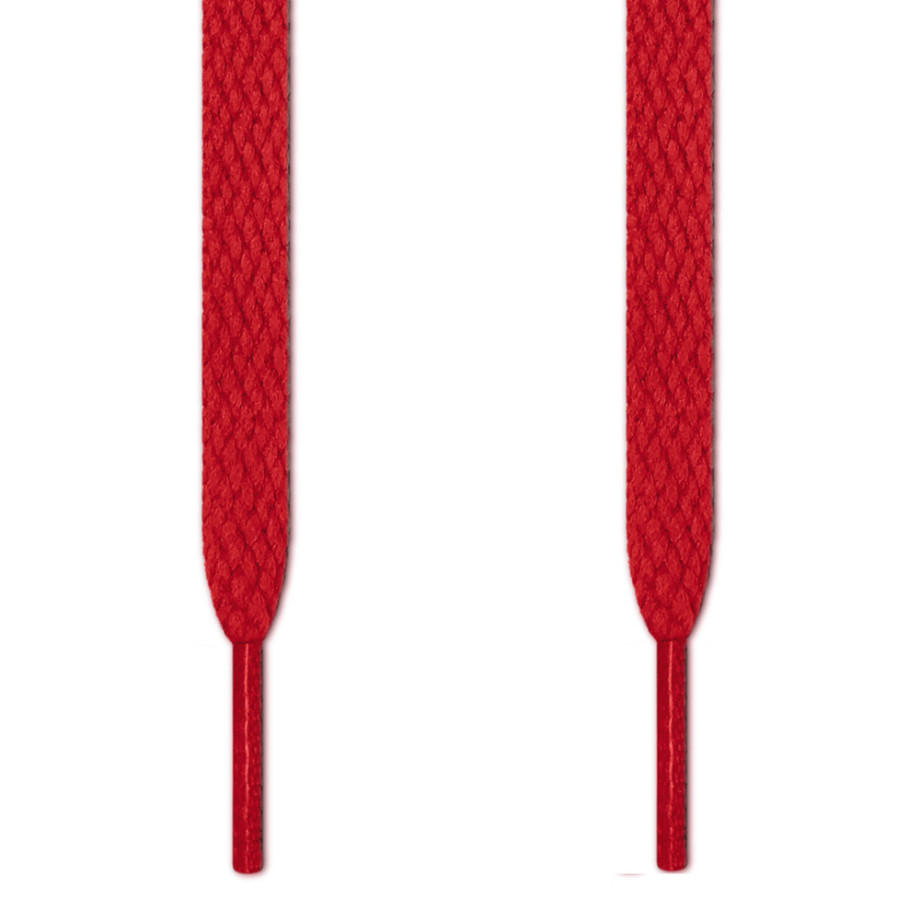 Flat Red Shoelaces ← Universal laces 