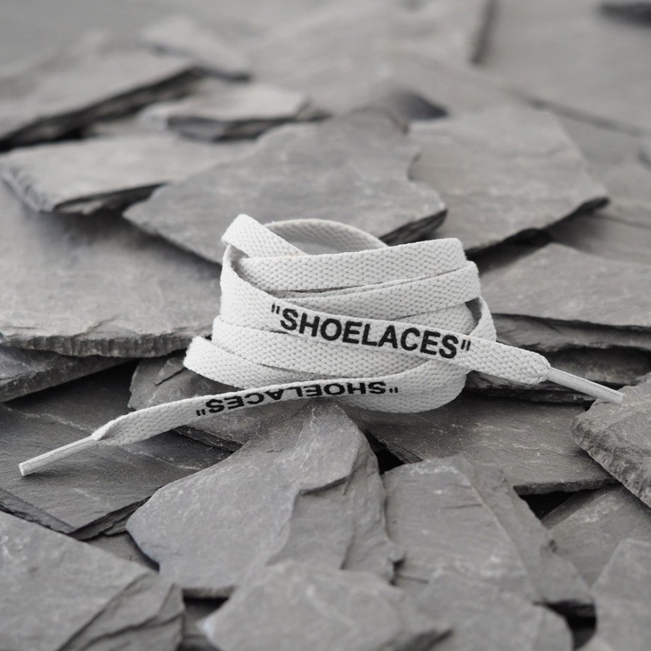 Black Off-White SHOELACES