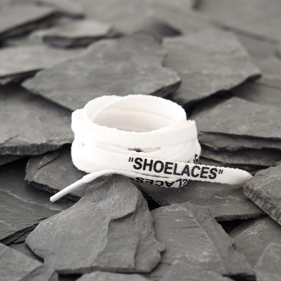 Black Off-White SHOELACES