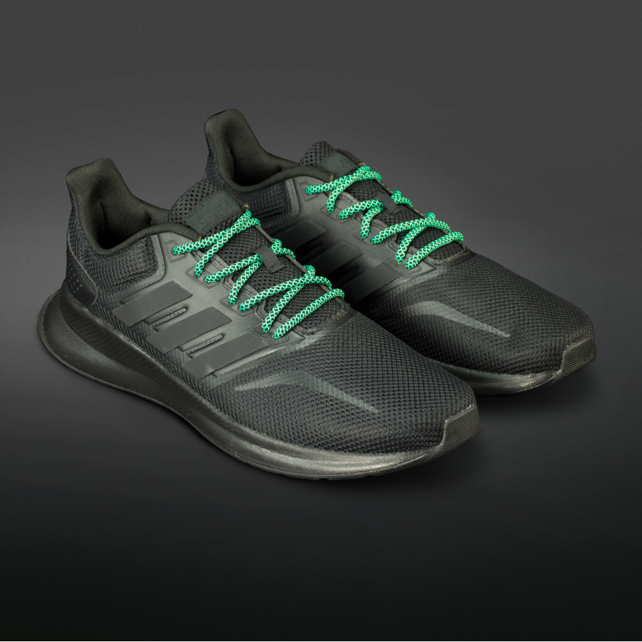adidas green laces