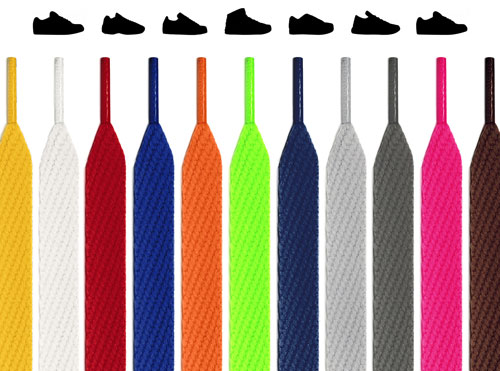 Flat Sneaker Shoelaces