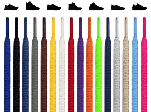 oval shoe laces