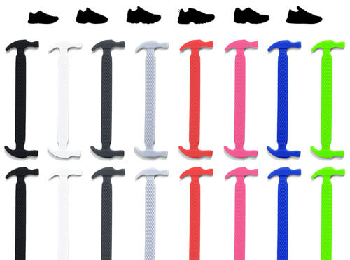 Silicone Shoelaces (No-tie)